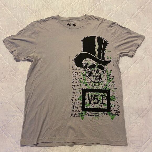 ARC V51 Skull Gray T shirt‎ XL - Picture 1 of 4